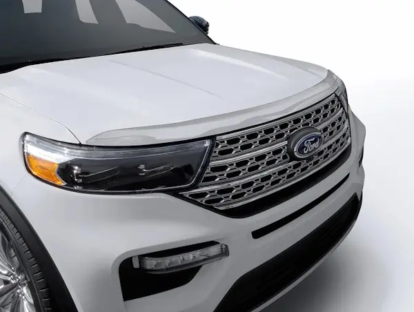 Trusted Brand AVS 622174 Aeroskin Hood Protector; Chrome