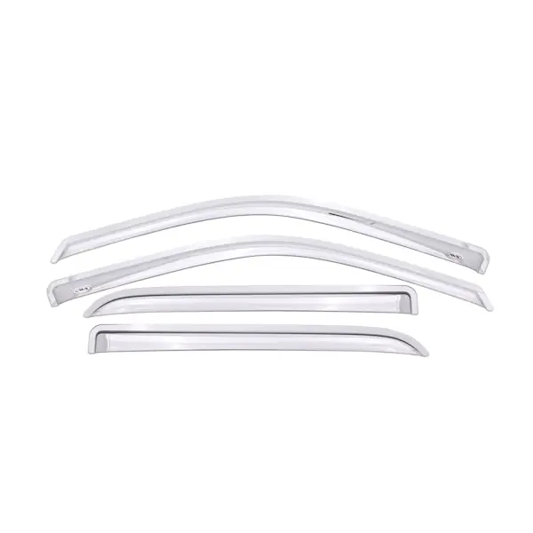Super Sale AVS 684109 Ventvisor Deflector; Chrome; Outside Mount; 4 pc.