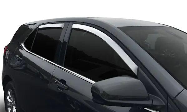 Time-Limited AVS 684332 Ventvisor Deflector; Chrome; Outside Mount; 4 pc.