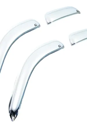 While Supplies Last AVS 684623 Ventvisor Deflector; Chrome; Outside Mount; 4 pc.