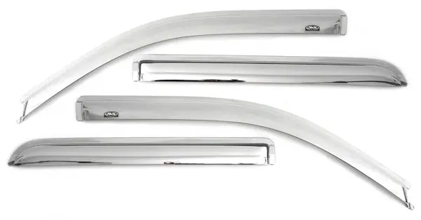 Price Cut AVS 684632 Ventvisor Deflector; Chrome; Outside Mount; 4 pc.