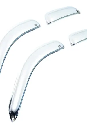 Today Only AVS 684953 Ventvisor Deflector; Chrome; Outside Mount; 4 pc.