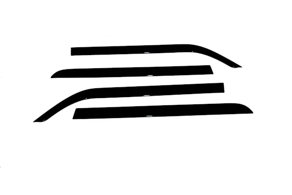 Affordable AVS 894003 Ventvisor Deflector; Smoke; Low Profile; Outside Mount; 4 pc.