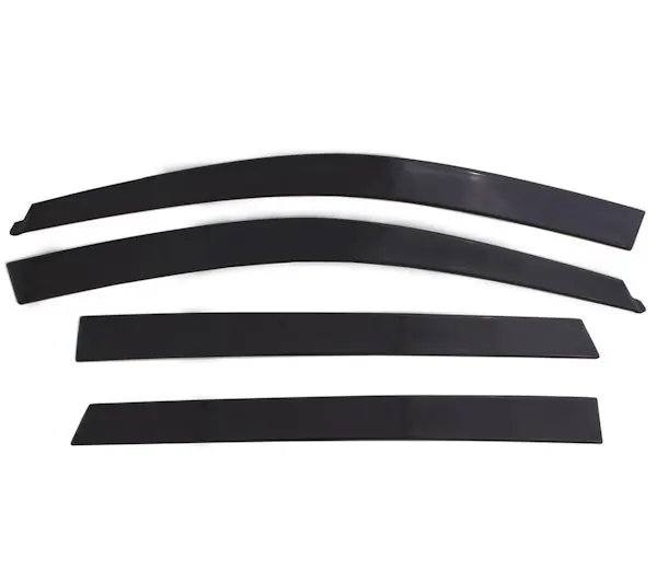 Premium AVS 894035 Ventvisor Deflector; Smoke; Low Profile; Outside Mount; 4 pc.
