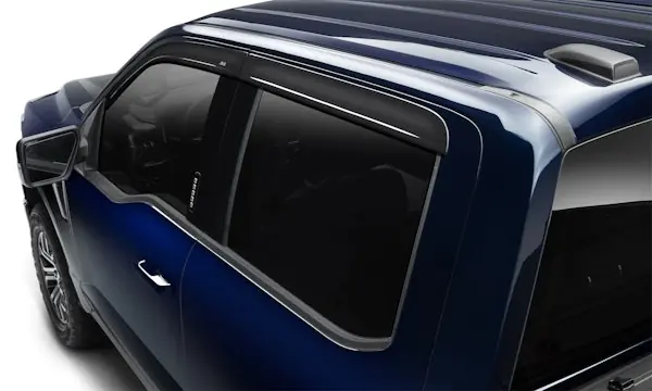 Place Order AVS 894098 Ventvisor Deflector; Smoke; Low Profile; Outside Mount; 4 pc.