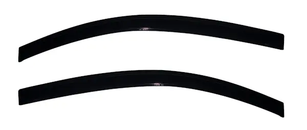 Popular AVS 92385 Ventvisor Deflector; Smoke; Outside Mount; 2 pc.
