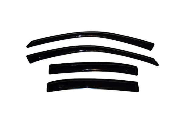 Professional Grade AVS 94007 Ventvisor Deflector; Smoke; Outside Mount; 4 pc.