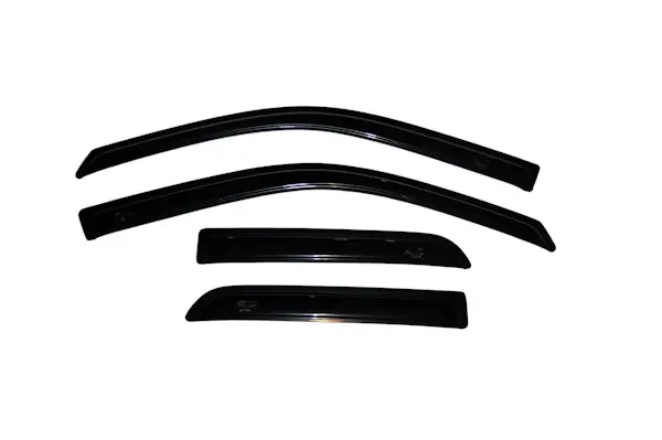 AVS 94101 Ventvisor Deflector; Smoke; Outside Mount; 4 pc. Certified