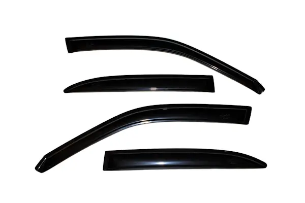 One Day Deal AVS 94145 Ventvisor Deflector; Smoke; Outside Mount; 4 pc.