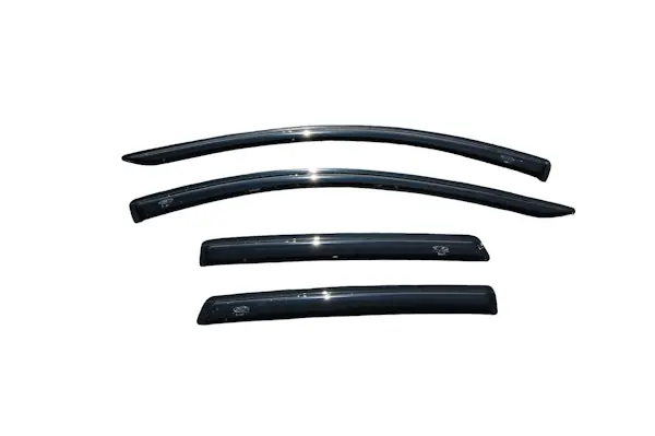 Trending AVS 94141 Ventvisor Deflector; Smoke; Outside Mount; 4 pc.