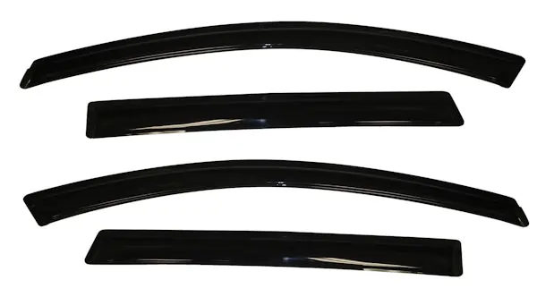 AVS 94143 Ventvisor Deflector; Smoke; Outside Mount; 4 pc. Limited Edition