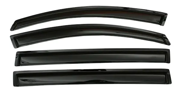 AVS 94203 Ventvisor Deflector; Smoke; Outside Mount; 4 pc. Mega Sale