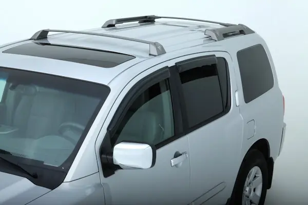 AVS 94196 Ventvisor Deflector; Smoke; Outside Mount; 4 pc. Express Delivery