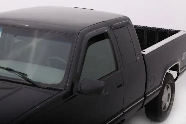 In Demand AVS 94231 Ventvisor Deflector; Smoke; Outside Mount; 4 pc.