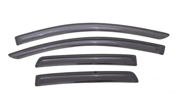 Free Shipping AVS 94281 Ventvisor Deflector; Smoke; Outside Mount; 4 pc.
