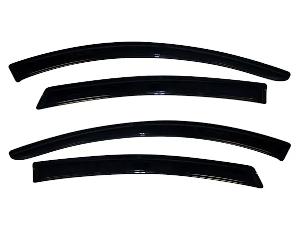 Best Price AVS 94287 Ventvisor Deflector; Smoke; Outside Mount; 4 pc.