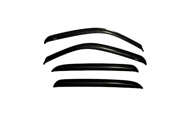 Limited Offer AVS 94355 Ventvisor Deflector; Smoke; Outside Mount; 4 pc.