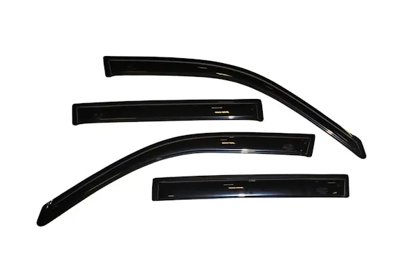Super Sale AVS 94357 Ventvisor Deflector; Smoke; Outside Mount; 4 pc.