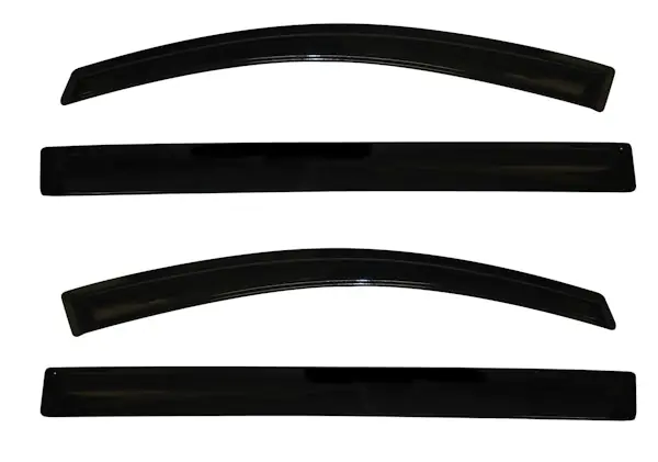 Mega Sale AVS 94365 Ventvisor Deflector; Smoke; Outside Mount; 4 pc.