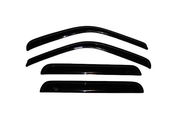 AVS 94438 Ventvisor Deflector; Smoke; Outside Mount; 4 pc. High Quality
