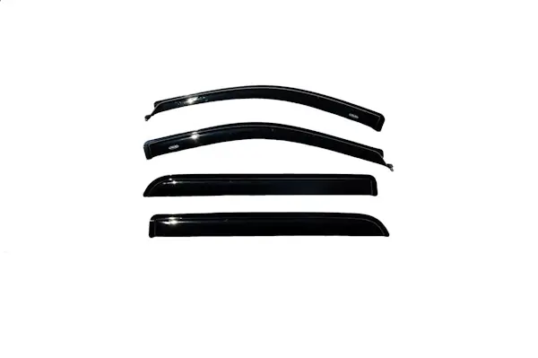 AVS 94443 Ventvisor Deflector; Smoke; Outside Mount; 4 pc. Top Pick