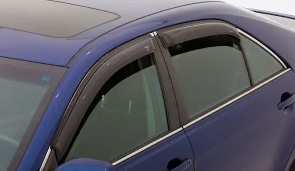 AVS 94425 Ventvisor Deflector; Smoke; Outside Mount; 4 pc. Money Back Guarantee