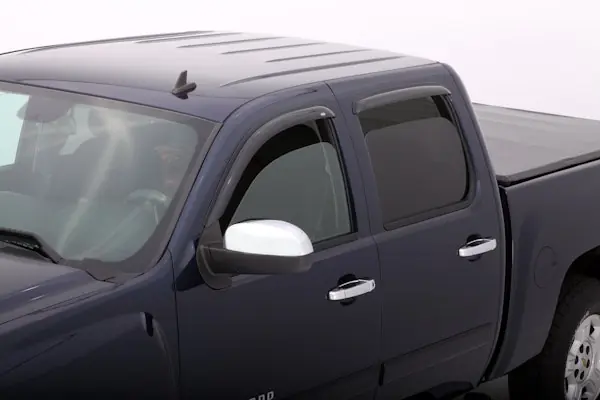 Seasonal Sale AVS 94515 Ventvisor Deflector; Smoke; Outside Mount; 4 pc.