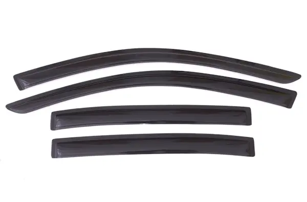 AVS 94535 Ventvisor Deflector; Smoke; Outside Mount; 4 pc. Express Delivery