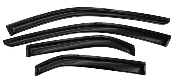 AVS 94544 Ventvisor Deflector; Smoke; Outside Mount; 4 pc. Bulk Order