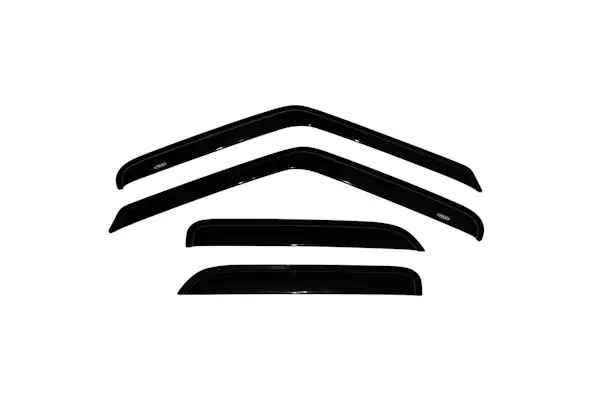 Get Yours AVS 94644 Ventvisor Deflector; Smoke; Outside Mount; 4 pc.