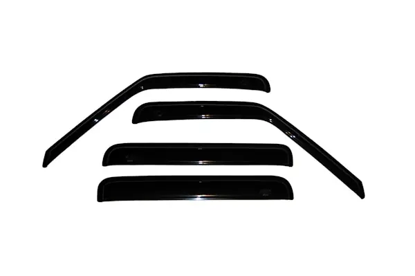 AVS 94755 Ventvisor Deflector; Smoke; Outside Mount; 4 pc. Latest