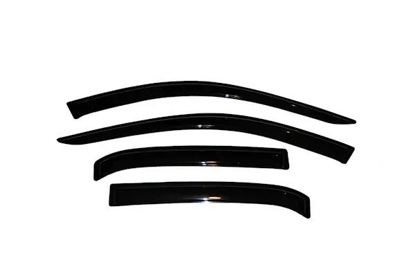 Shop Now AVS 94943 Ventvisor Deflector; Smoke; Outside Mount; 4 pc.