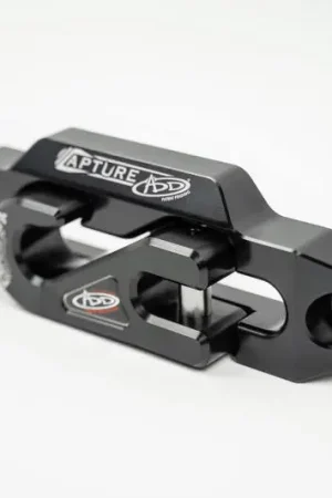Addictive Desert Designs 1-5/16in Winch Fairlead Plate w/ Recessed Round End Hook - Black Trending