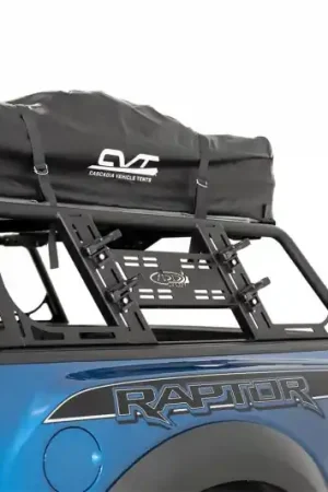 Super Sale Addictive Desert Designs 2015+ Ford F-150 Overlander Chase Rack w/ 3rd Brake Light - Hammer Black