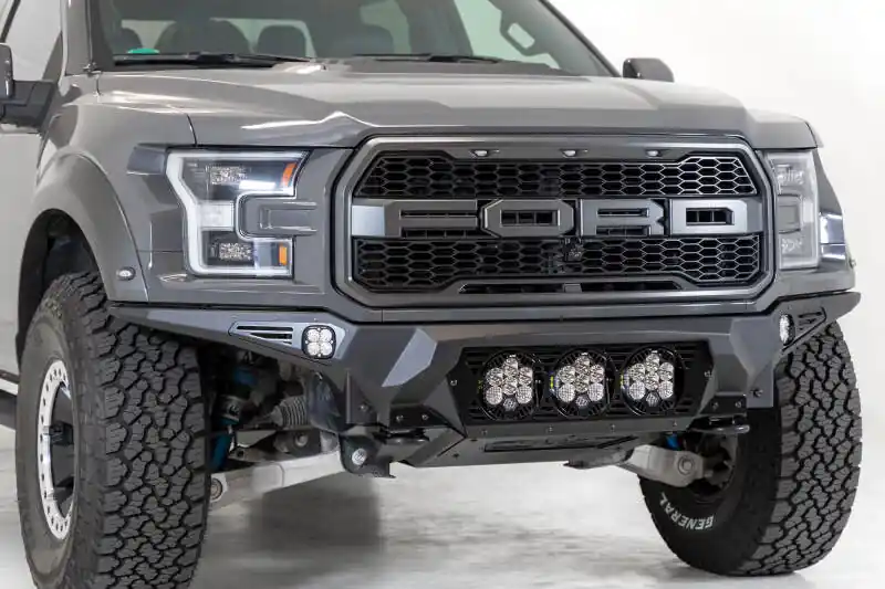 Addictive Desert Designs 17-20 Ford Raptor F-150 Bomber Front Bumper Hassle-Free Returns