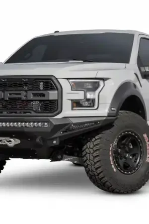 Addictive Desert Designs 17-18 Ford F-150 Raptor Stealth Fighter Front Bumper w/ Winch Mount Hot Deal