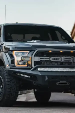 Limited Edition Addictive Desert Designs 17-18 Ford F-150 Raptor HoneyBadger Front Bumper w/ Winch Mount