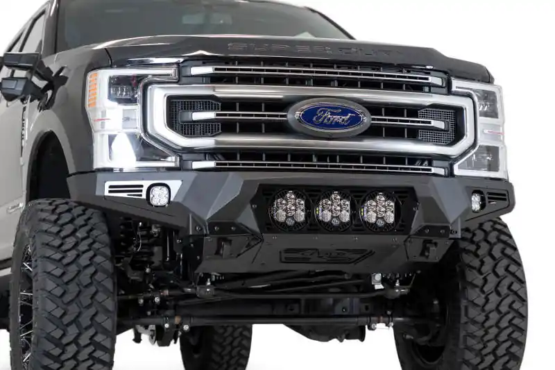 Affordable Addictive Desert Designs 17-20 Ford Super Duty Bomber Front Bumper w/ Mounts For 3 Baja Designs LP6s