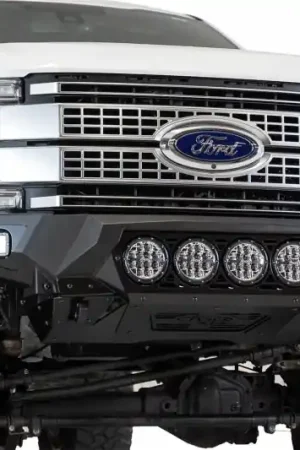 Addictive Desert Designs 17-20 Ford Super Duty Bomber Front Bumper w/ Mounts For 4 Rigid 360 6in Wholesale