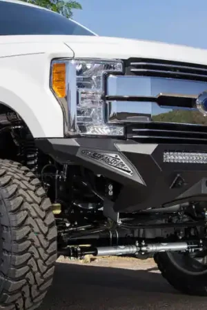 Popular Addictive Desert Designs 17-18 Ford F-250 Super Duty Stealth Fighter Front Bumper w/ Winch Mounts