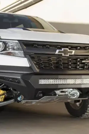 Addictive Desert Designs 17-18 Chevy Colorado Stealth Fighter Front Bumper w/ Winch Mount Get Yours