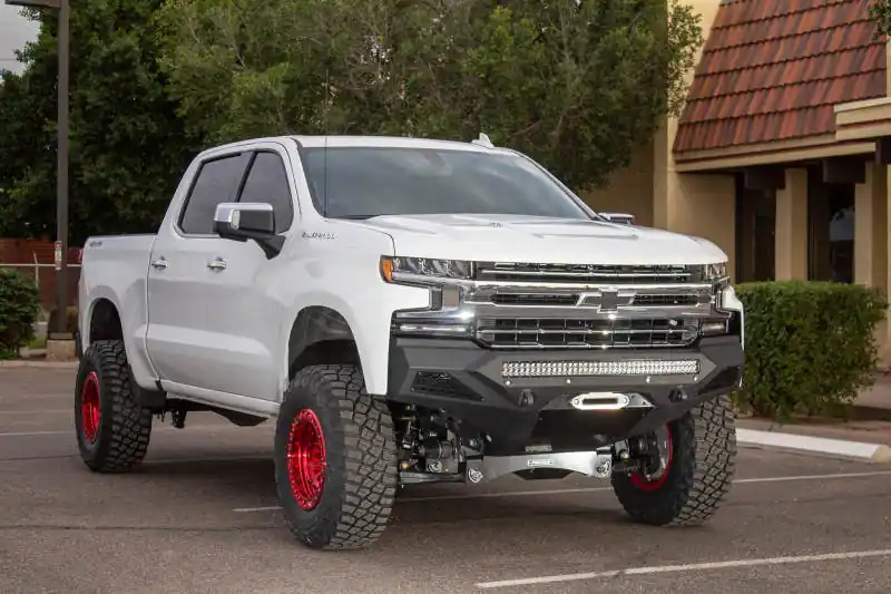 Addictive Desert Designs 2019 Chevrolet Silverado 1500 SF Front Bumper w/ Winch Mount&Sensor Cutout Original
