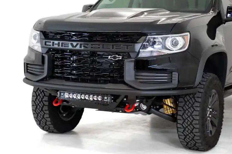 Addictive Desert Designs 2021 Chevy Colorado ZR2 Pro Bolt-On Front Bumper Money Back Guarantee