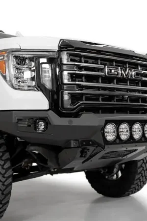Limited Time Addictive Desert Designs 20-23 GMC Sierra 2500/3500 Bomber Front Bumper - Black
