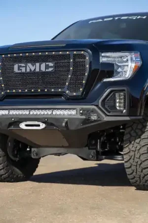 Express Delivery Addictive Desert Designs 2019 GMC Sierra 1500 SF Front Bumper w/ Winch Mount&Sensor Cutout