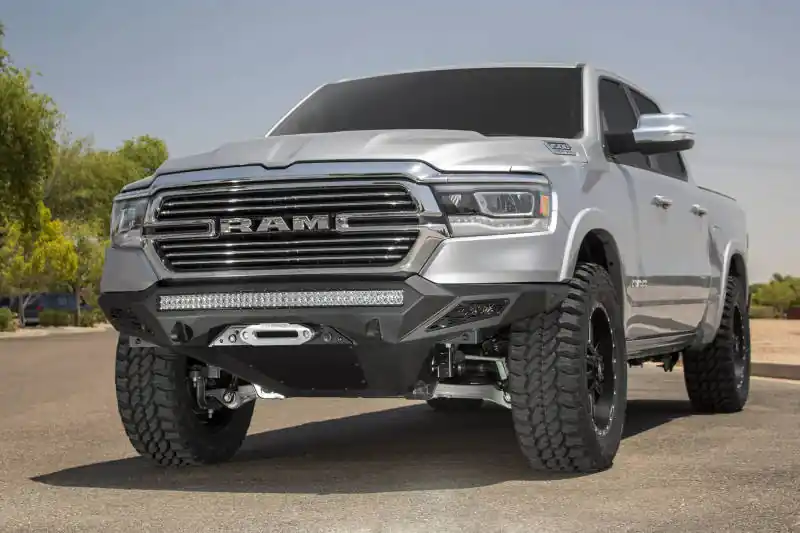 Addictive Desert Designs 19 Ram 1500 Stealth Fighter Front Bumper w/ Winch Mount & Sensor Cut Outs Editor’s Pick