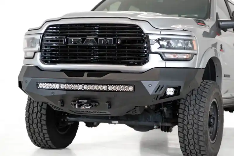 Mega Sale Addictive Desert Designs 19-20 RAM 2500/3500 Hammer Black Stealth Fighter Front Bumper