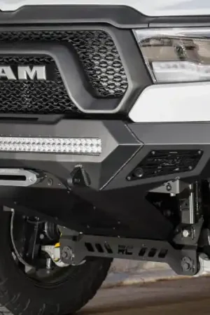 Holiday Sale Addictive Desert Designs 2019 Ram Rebel 1500 Stealth Fighter Fr Bumper w/Winch&Parking Sensor Mounts