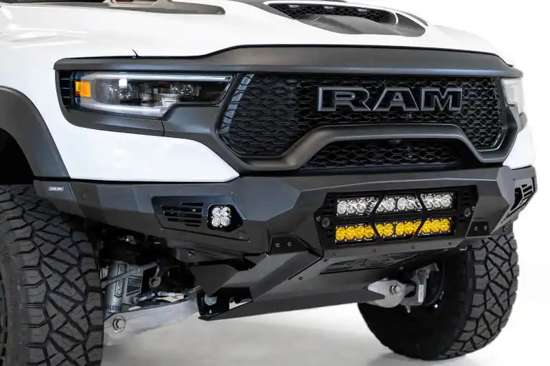 Addictive Desert Designs 2021 Dodge RAM 1500 TRX Bomber Front Bumper (20in Lights) Bargain