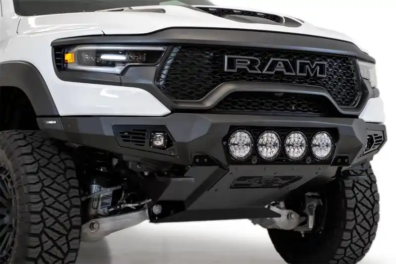 Luxury Addictive Desert Designs 2021 Dodge RAM 1500 TRX Bomber Front Bumper (Rigid)